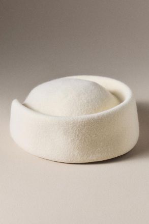 Lele Sadoughi 100% Wool Contoured Hat