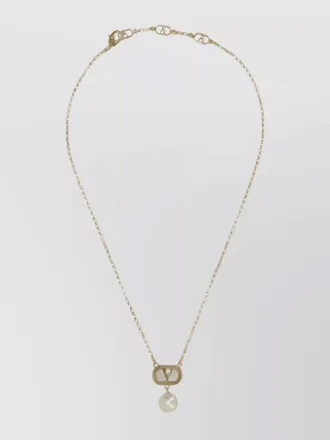 Valentino Garavani brass necklace