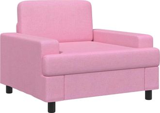 vidaXL Sill&oacute;n Rosa Tela Vidaxl