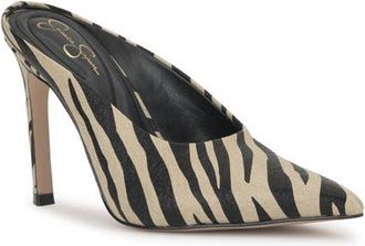 Jessica Simpson Wilix Pointed Toe Mule in Bone Multi at Nordstrom, Size 6.5