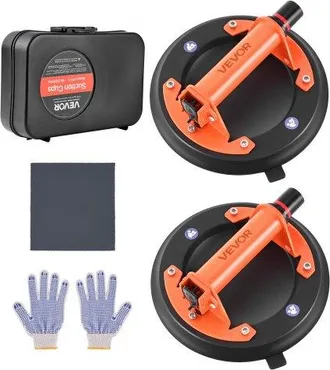 OEM Ventosa De Vac&iacute;o, Con Mango De Metal, Capacidad De Elevaci&oacute;n 195 Kg, Con Estuche De Transporte, Para Levantar Azulejos Grandes, Granito, Paneles De Ye