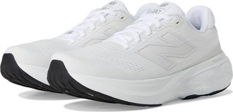 New Balance Womens Fresh Foam X 880 V15 Running Shoe, White/Sea Salt/Black, 8.5 Wide