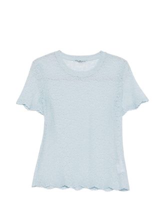 Ermanno Scervino Womens T-Shirts And Polos Clear blue