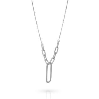 Orphelia Essence WoMens 925 Sterling Silver Necklace - ZK-7560 - One Size
