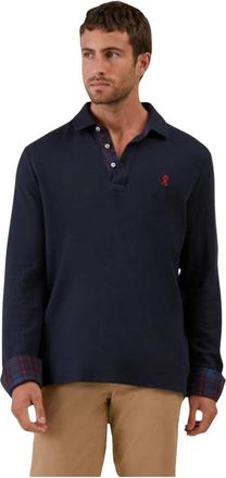 Vicomte A Polo Shirts - Heren - Polos - Blauw - S - Katoen - Tops
