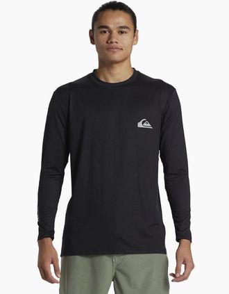 Quiksilver Mens Quiksilver Mens Everyday Long Sleeve T-Shirt - Black - Size: 44