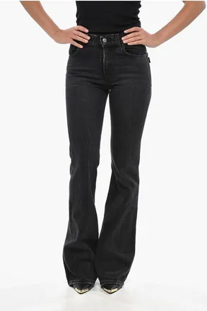 Haikure Dark Wash Boot Cut FLORA Jeans 26cm size 27