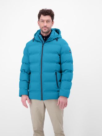 Lerros Outdoorjacke LERROS, Herren, Gr. XXL, blau lagoon, Web, Obermaterial: 100% Polyester, unifarben, regular fit normal, elastischer Bund, Jacken Outdoorj