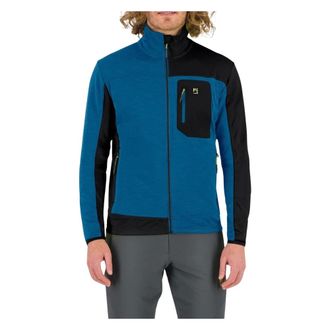 Karpos Light Jackets, male, Blue, XL, Fleece Jacket Deep Water Black