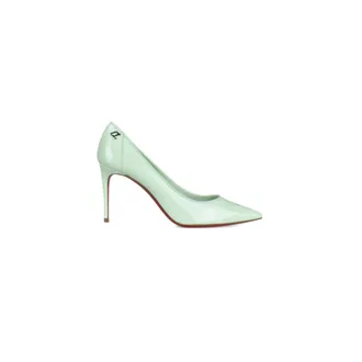 Christian Louboutin Schoenen, Dames, Groen, 36 1/2 EU, Leer, Sporty Kate 85 Pumps