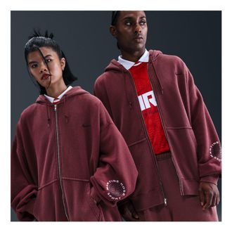 Nike x Martine Rose Full-zip Hoodie Red HM9029-613
