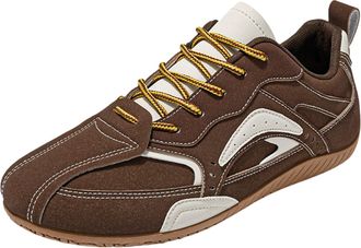 Generic Mens Running Shoes, Lightweight Jogging Shoes, Thick Sole, Trainers, Breathable Trekking Shoes, Non-Slip Sports Shoes, Tennis Fitness Trainers, Casual