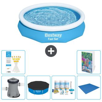 Bestway Piscina Bestway Fast Set Redonda - 305x66 Cm - 7-piezas S251