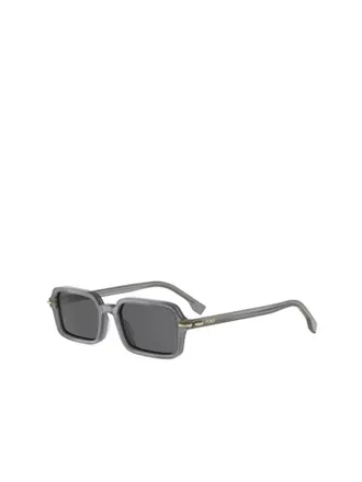 Fendi Unisex Sunglasses Opaline Grey Acetate Eyewear