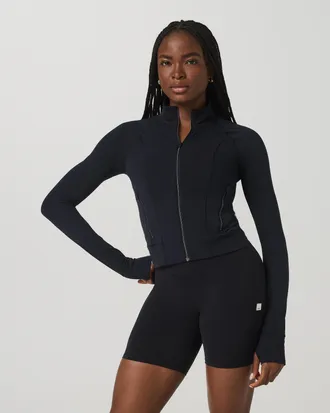 Vuori Clothing AllTheForm Fitness Jacket | French Roast | XS, Size Extra Small