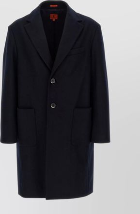 Barena tailored coat with notch lapel and back vent