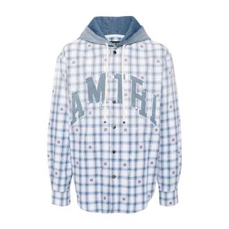 Amiri Heren, Jassen, Blauw, Maat: M/L Katoen