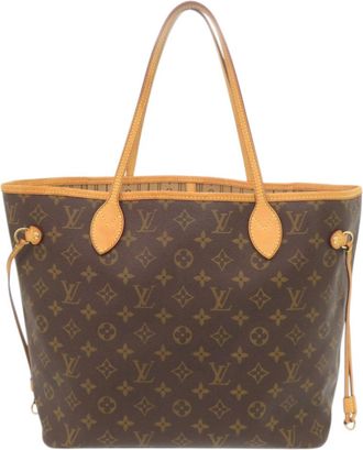 Louis Vuitton Brown Monogram Tote Bag (Pre-Owned)