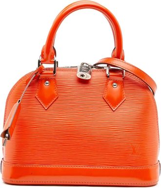 Louis Vuitton Borsa a tracolla Alma BB in pelle Epi 2013 - Arancione
