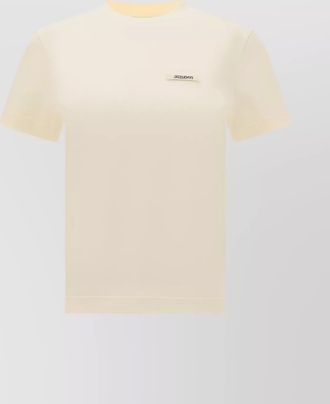 Jacquemus cotton slim-fit short-sleeve t-shirt