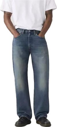 Levi's 501 Loose Jeans - Heren - Regular Fit Jeans - Blauw - W30 L32 - Katoen - Jeans