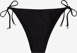 H&M Tie-Tanga Bikinihose - Schwarz