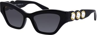 Swarovski Womens Sk6021 53Mm Polarized Sunglasses