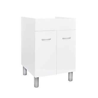 OEM Mobile Per Lavatoio In Ceramica 57,5x57,5 Cm A Due Ante (solo Mobile)