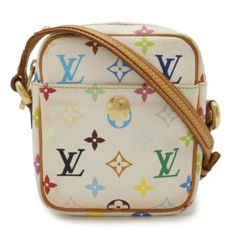 Louis Vuitton Pre-owned Cross Body Bags, female, White, Size: ONE SIZE Pre-owned Vintage Canvas Cross Body Bag
