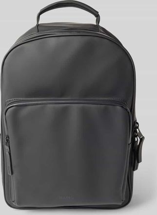Rains Rucksack in Leder-Optik in BLACK, Größe 1