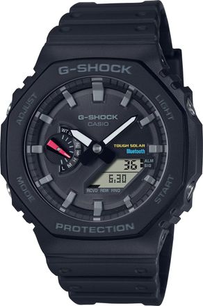Casio Mens G-Shock Black Bluetooth Tough Solar Outdoor Watch - GA-B2100-1A