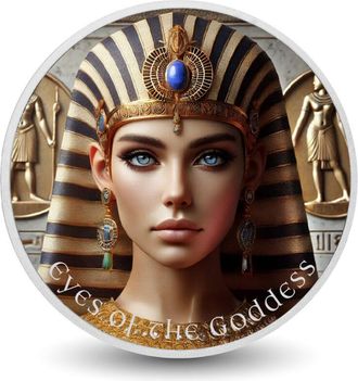 OEM Ojos De La Diosa: Luz De Maat Coloreada 1oz Plata