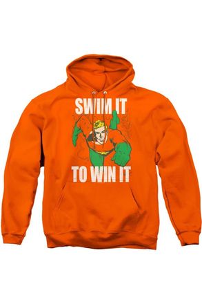 Gildan DC Comics Swim It Adult Pull Over Hoodie / Hooded Sweatshirt
