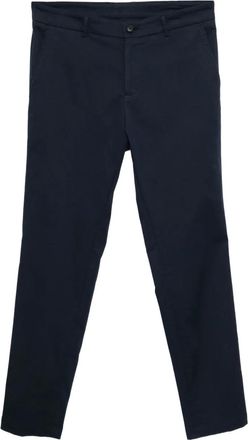 BOSS slim-fit chino trousers - Blue
