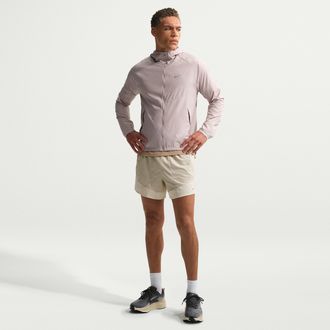 Nike Mens Stride Plus Dri-FIT 5 Brief-Lined Running Shorts in Brown | IF2016-236