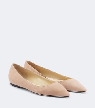 Jimmy Choo London Romy suede ballet flats