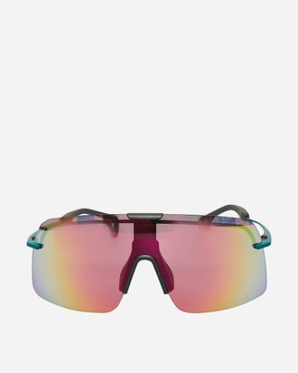 District Vision Yusuke Alpine Blade Ti Sunglasses Jade Blue / D+ Spectral Mirror