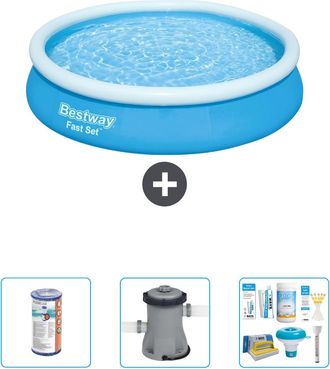 Bestway Piscina Bestway Fast Set Redonda - 366x76 Cm - 6-piezas S22656