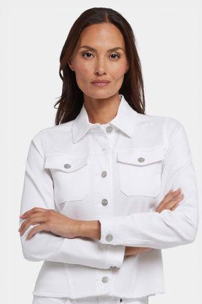 NYDJ Gerafelde Zoomjack in Stretch Twill