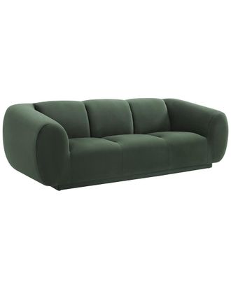 TOV Furniture Emmet Forest Green Velvet Sofa