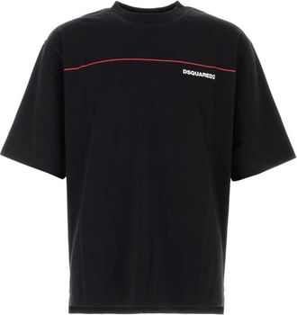 Dsquared2 Black Crew Neck T-Shirt