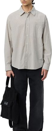 Mfpen Relaxed Fit Checkered Executive Shirt