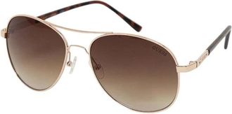 Guess Accessoires, Dames, Geel, ONE Size, Aviator Zonnebril