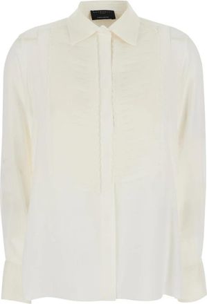 Antonelli Anice Shirt - Dames - Overhemden - Wit - S - Katoen - Overhemden