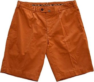 Aquascutum Uomo, Pantaloncini, Arancione, L, new