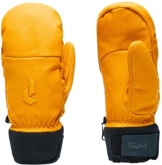 Peak Performance Leather Ski Mitten Handschuhe - Unisex | orange