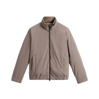 Woolrich Cloud Lewis Bomber - Heren - Jassen - Bruin - Maat: XL Polyamide