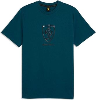 Puma x Scuderia Ferrari Graphic T-Shirt Midnight Petrol 637004-14