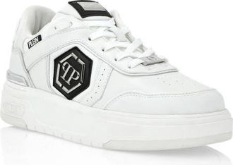 Philipp Plein Sneakers Sk8R Plein Low Unisex in White at Nordstrom, Size 45