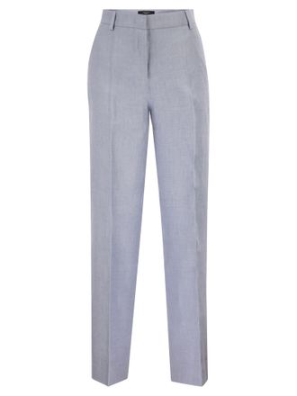 Max Mara Weekend Maxmara Wkdmalizia Leinen-Canvas-Hose